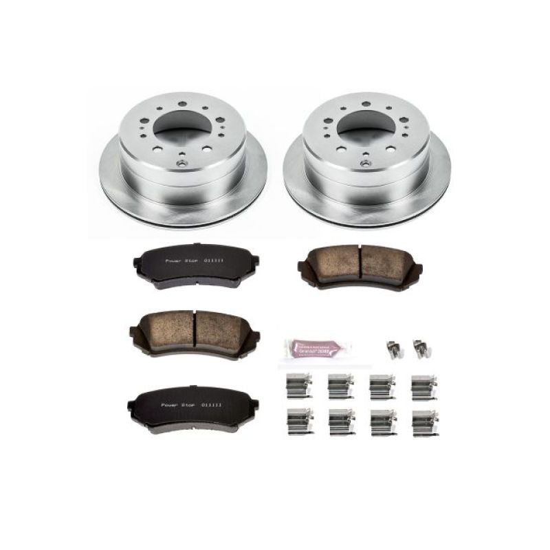 Power Stop 98-07 Lexus LX470 Rear Autospecialty Brake Kit-Brake Kits - OE-Grocery Getter Performance