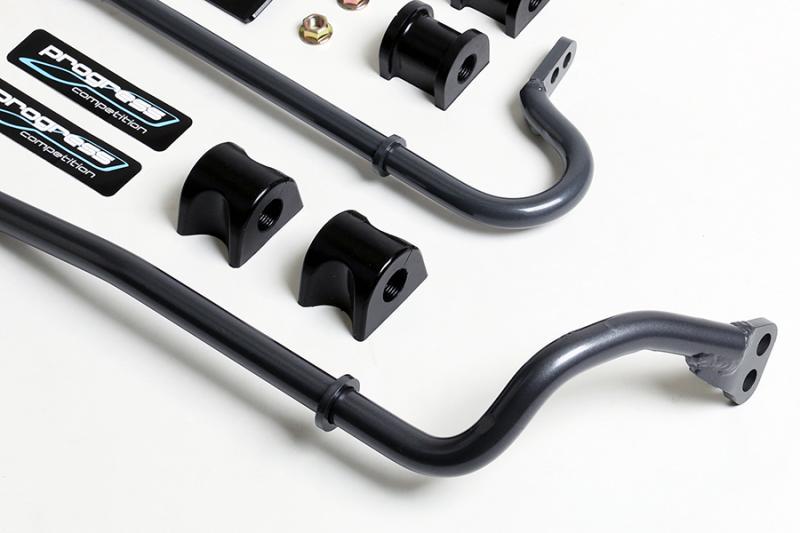 Progress Tech 13-16 Scion FR-S Front/Rear Sway Bar Kit (FR 20.5mm Solid Adj / RR 17.5mm Solid Adj)-Sway Bars-Grocery Getter Performance