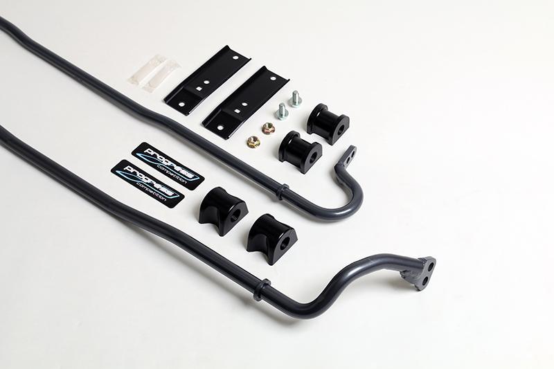 Progress Tech 13-16 Scion FR-S Front/Rear Sway Bar Kit (FR 20.5mm Solid Adj / RR 17.5mm Solid Adj)-Sway Bars-Grocery Getter Performance