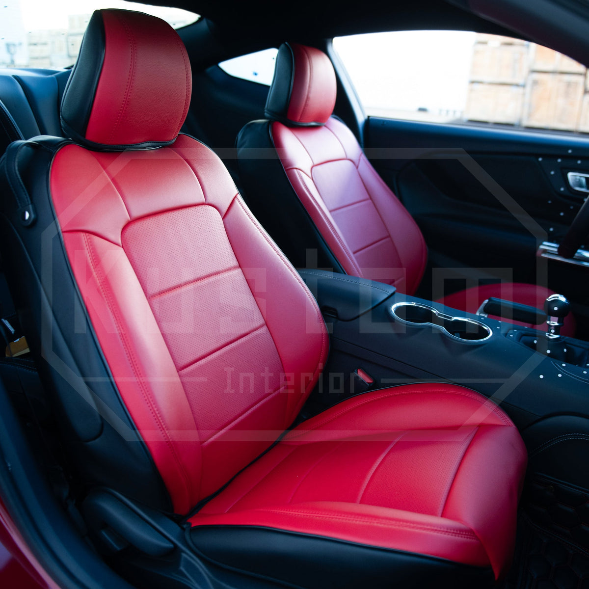 2015+ Ford Mustang Custom Leather Seat Covers