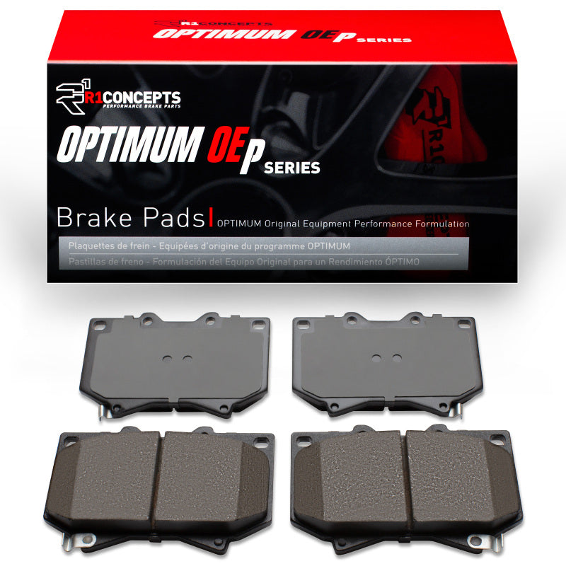 R1 00-02 Toyota Tundra Front Optimum OE Brake Pads-Brake Pads - OE-Grocery Getter Performance