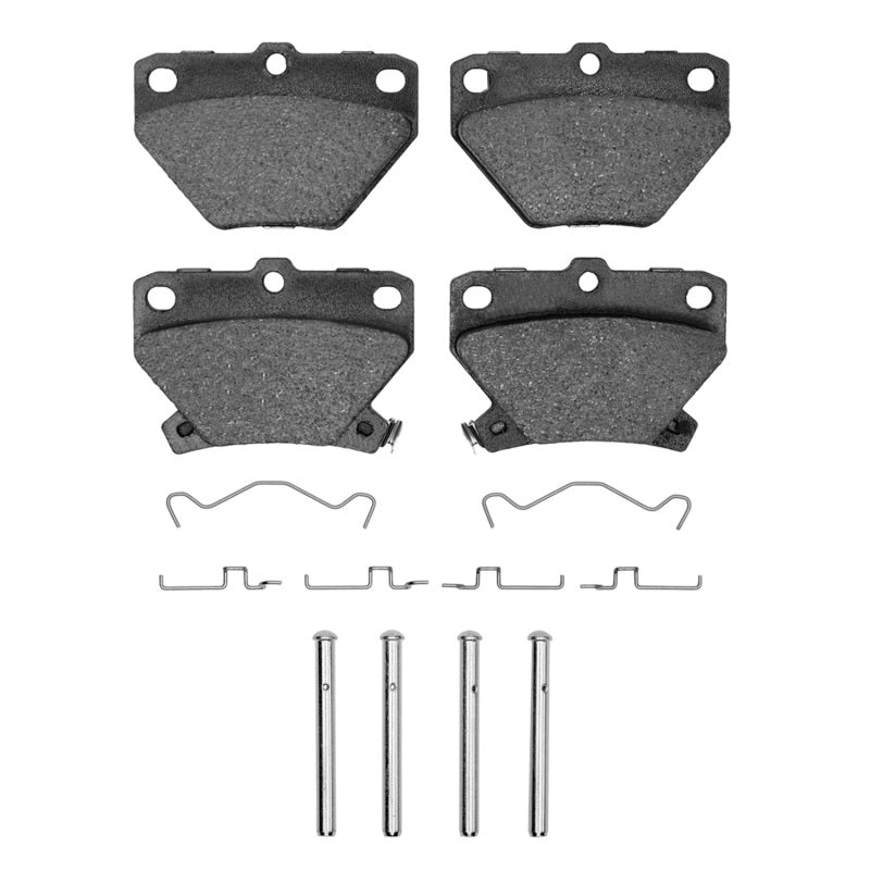 R1 00-08 Pontiac Vibe Rear Performance Sport Pads & Hardware Kit-Brake Pads - Performance-Grocery Getter Performance
