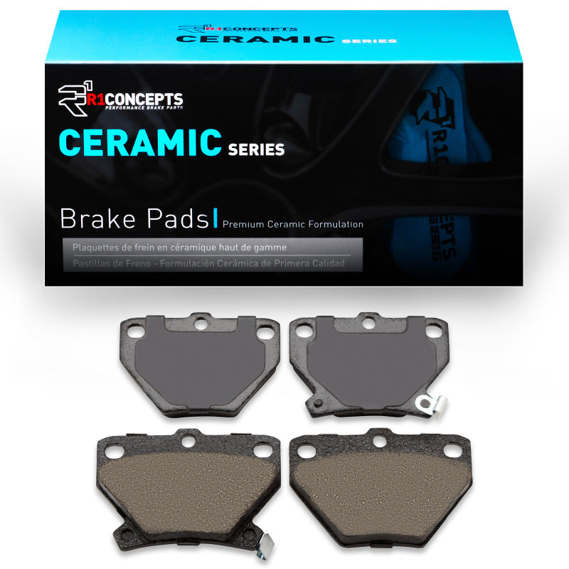 R1 00-08 Pontiac Vibe Rear R1 Ceramic Brake Pads-Brake Pads - OE-Grocery Getter Performance