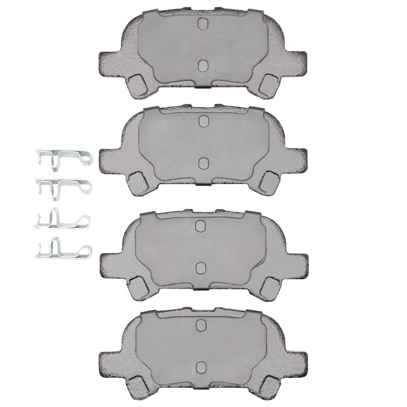 R1 00-08 Toyota Solara Rear R1 Ceramic Brake Pads-Brake Pads - OE-Grocery Getter Performance