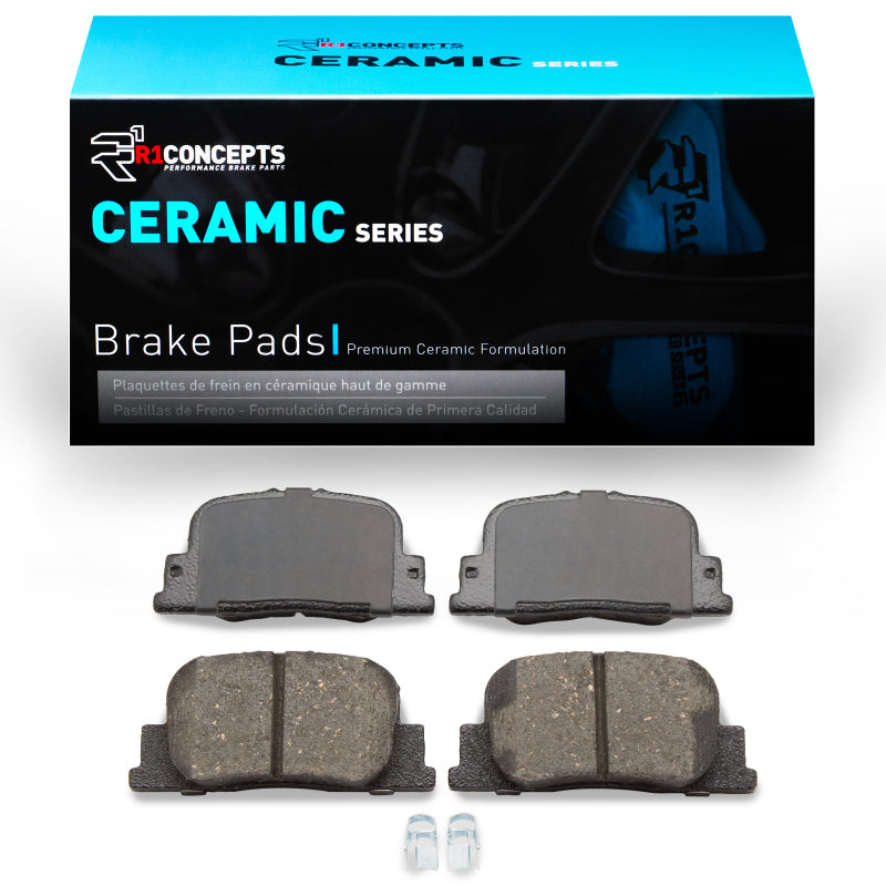 R1 00-10 Toyota Camry Hybrid Rear Ceramic Brake Pads-Brake Pads - OE-Grocery Getter Performance