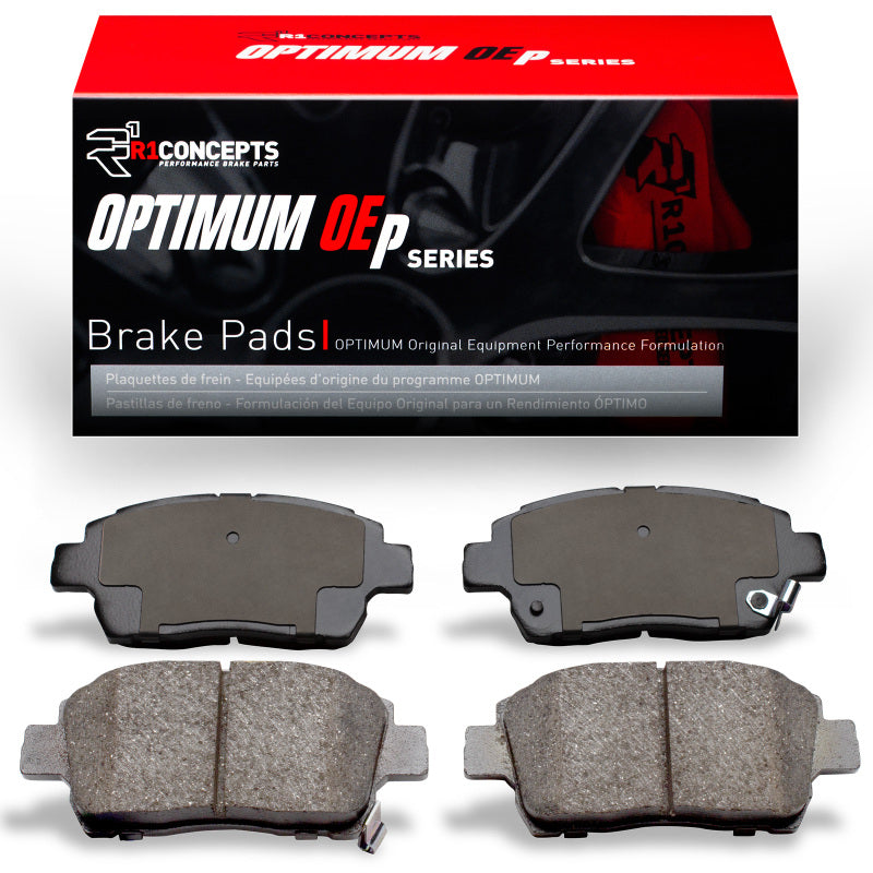 R1 00-15 Toyota Echo Front Optimum OE Brake Pads-Brake Pads - OE-Grocery Getter Performance