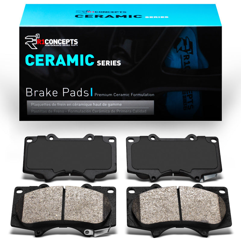 R1 00-25 JAC Frison Front R1 Ceramic Brake Pads-Brake Pads - OE-Grocery Getter Performance
