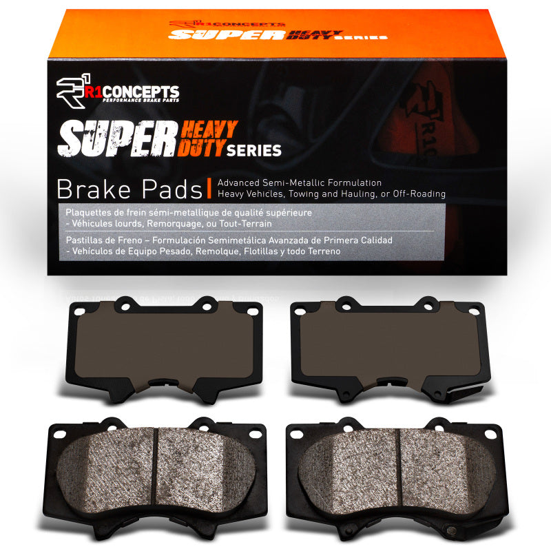 R1 00-26 Toyota Tacoma Front Super Duty Brake Pads-Brake Pads - Performance-Grocery Getter Performance