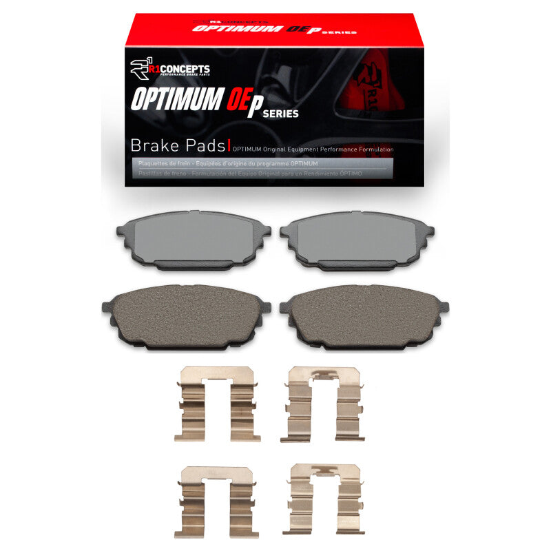 R1 01-03 Mazda Protege5 Rear Optimum OE Pads & Hardware Kit-Brake Pads - OE-Grocery Getter Performance