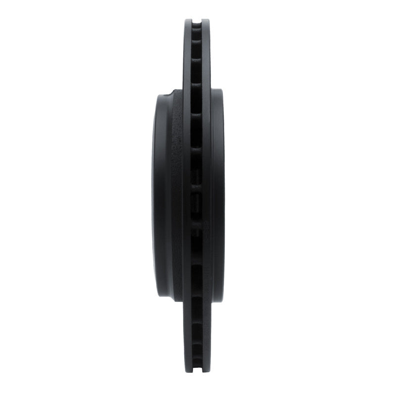 R1 01-06 BMW 330I Rear Right Drilled & Slotted Black Brake Rotor-Brake Rotors - Slot & Drilled-Grocery Getter Performance