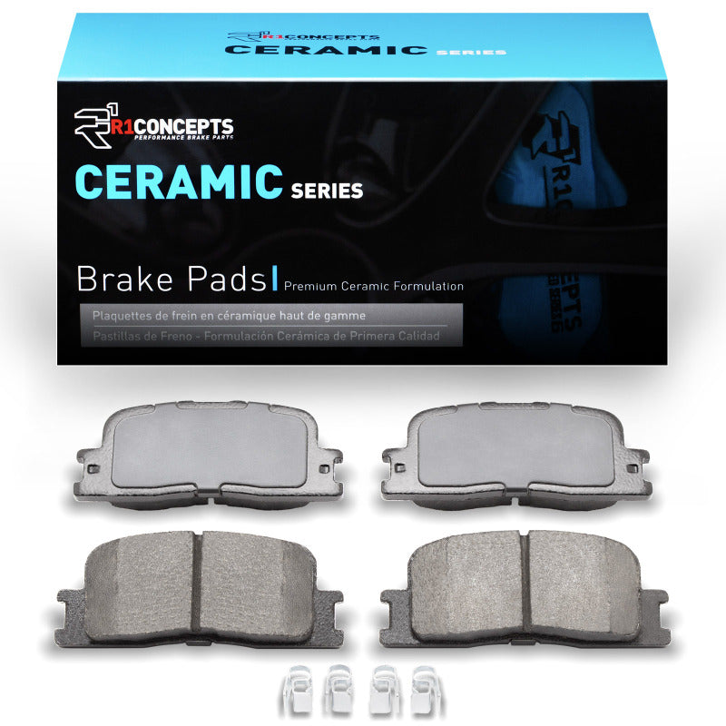 R1 01-06 Lexus ES300 Rear R1 Ceramic Brake Pads-Brake Pads - OE-Grocery Getter Performance