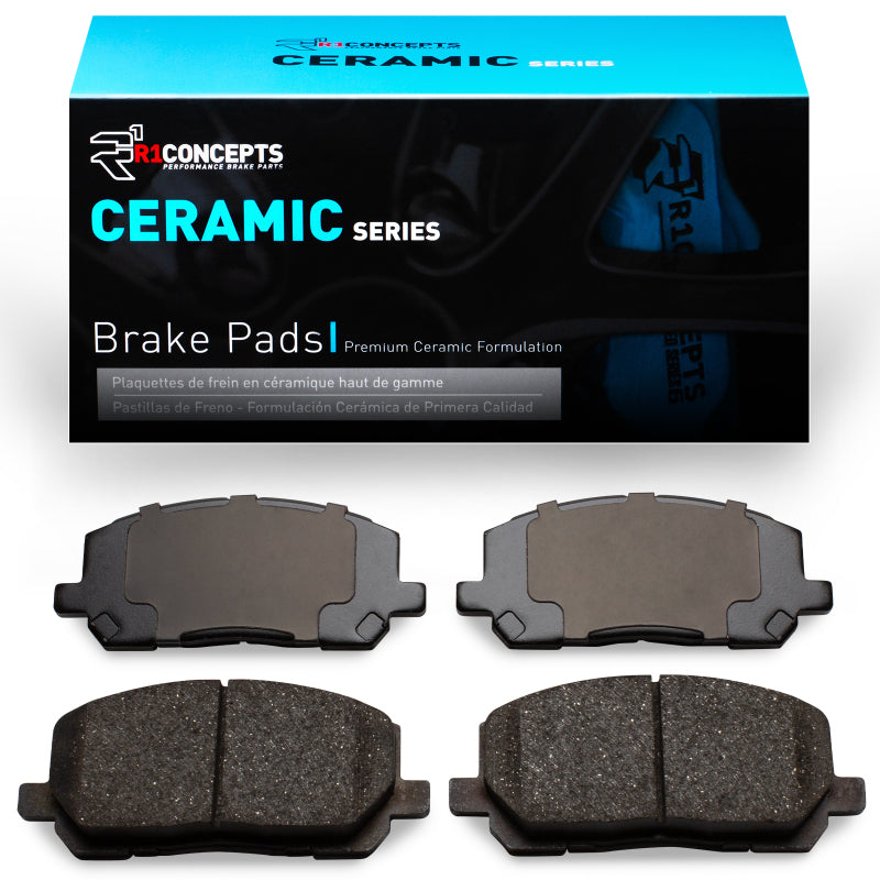R1 01-07 Toyota Highlander Hybrid Front Ceramic Brake Pads-Brake Pads - OE-Grocery Getter Performance
