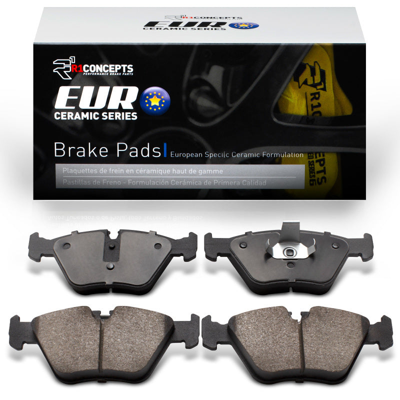 R1 01-10 BMW 330Xi Front Euro Ceramic Brake Pads-Brake Pads - OE-Grocery Getter Performance
