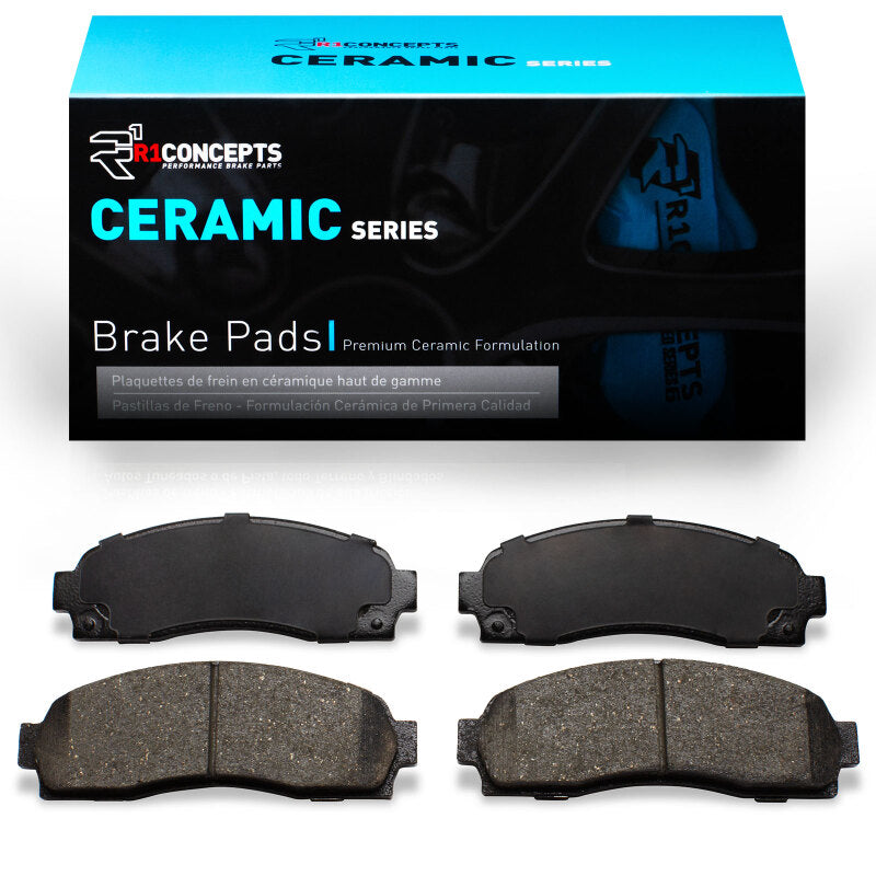 R1 01-12 Chevrolet Equinox Front R1 Ceramic Brake Pads-Brake Pads - OE-Grocery Getter Performance
