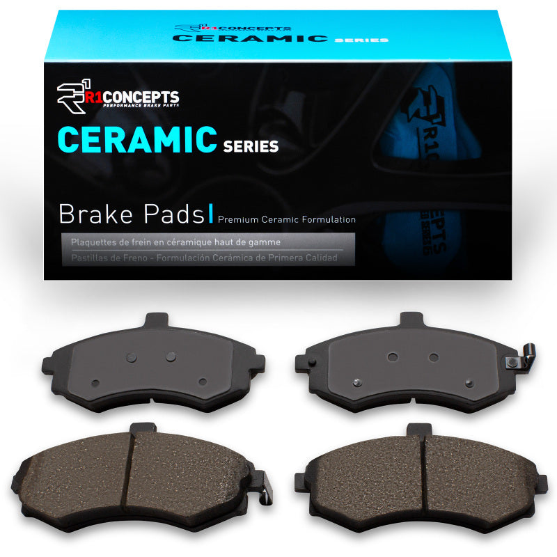 R1 02-05 Hyundai Elantra Front Ceramic Brake Pads-Brake Pads - OE-Grocery Getter Performance