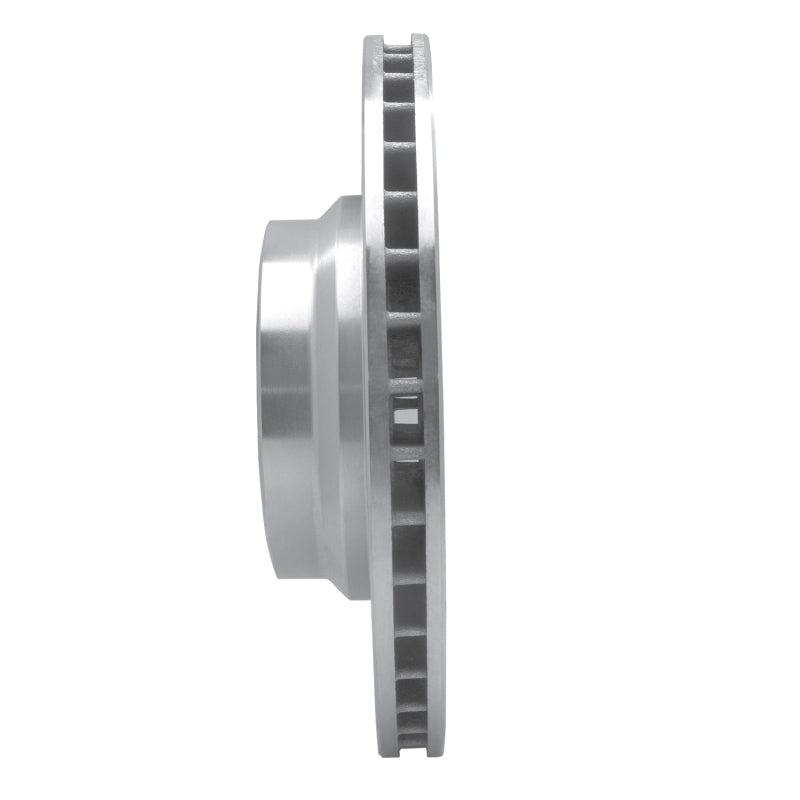 R1 02-08 BMW 750LI Front Right Drilled & Slotted Silver Brake Rotor-Brake Rotors - Slot & Drilled-Grocery Getter Performance