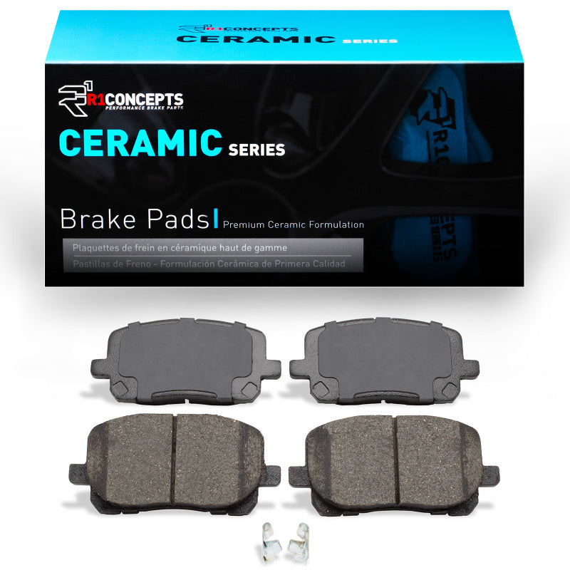 R1 03-08 Pontiac Vibe Front R1 Ceramic Brake Pads-Brake Pads - OE-Grocery Getter Performance