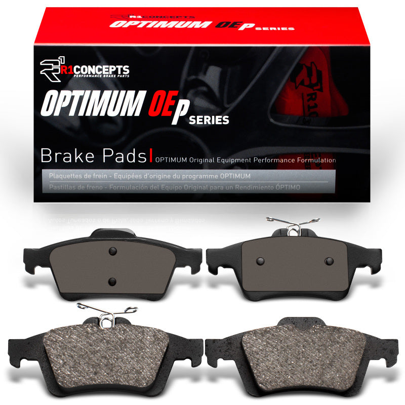 R1 03-18 Chevrolet Cobalt Rear R1 Optimum OE Brake Pads-Brake Pads - OE-Grocery Getter Performance