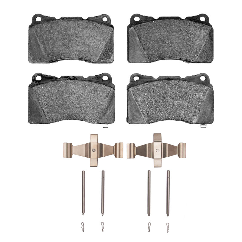 R1 03-20 Subaru BRZ Front Semi Met Pads & Hardware Kit-Brake Pads - OE-Grocery Getter Performance
