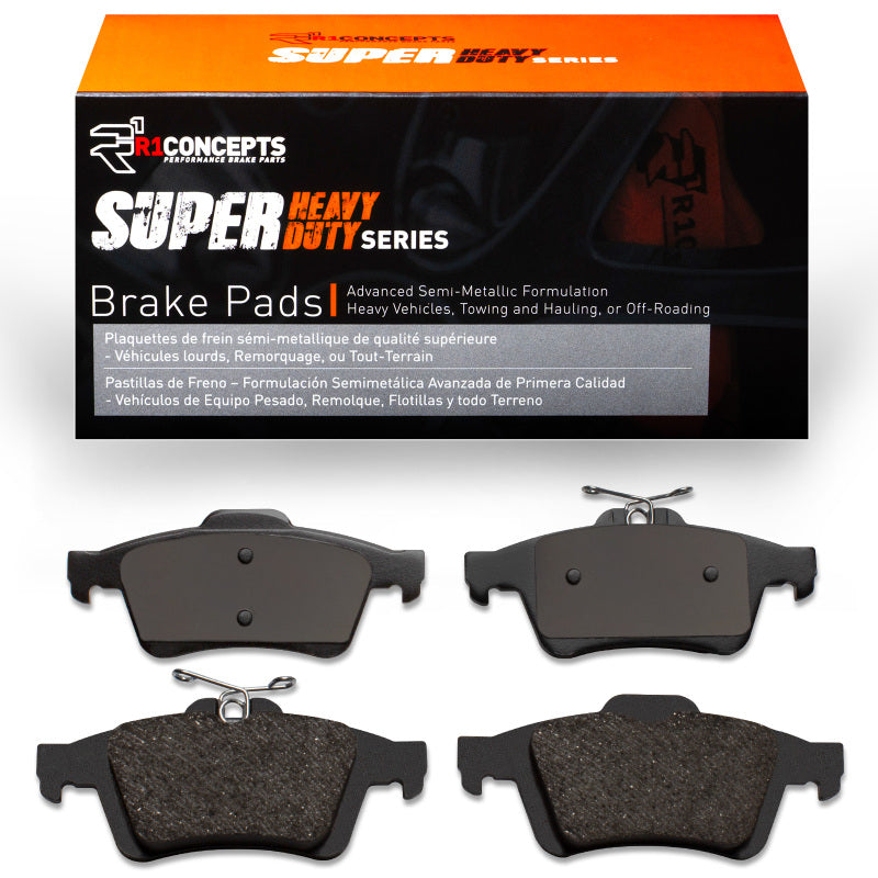 R1 03-23 Volvo C70 Rear Super Duty Brake Pads-Brake Pads - Performance-Grocery Getter Performance