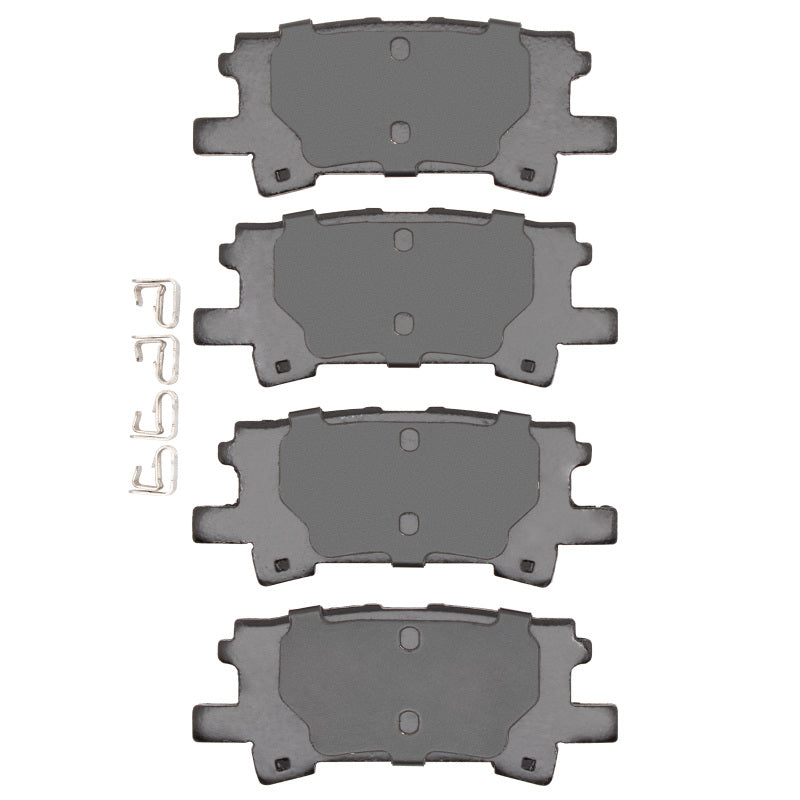 R1 04-09 Lexus RX400h Rear R1 Ceramic Brake Pads-Brake Pads - OE-Grocery Getter Performance