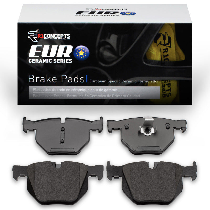 R1 04-10 BMW 530I Rear Euro Ceramic Brake Pads-Brake Pads - OE-Grocery Getter Performance