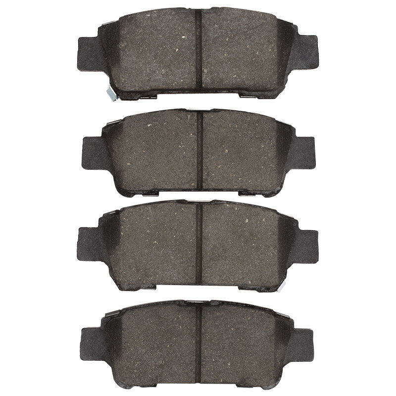 R1 04-10 Toyota Sienna Rear R1 Ceramic Brake Pads-Brake Pads - OE-Grocery Getter Performance