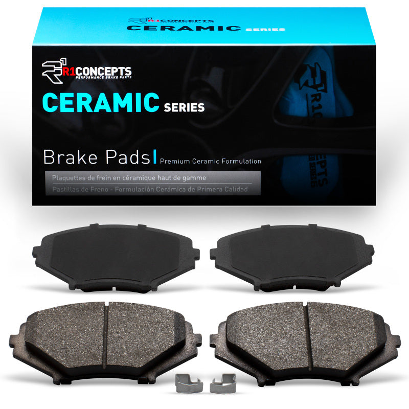 R1 04-11 Mazda RX-8 Front R1 Ceramic Brake Pads-Brake Pads - OE-Grocery Getter Performance