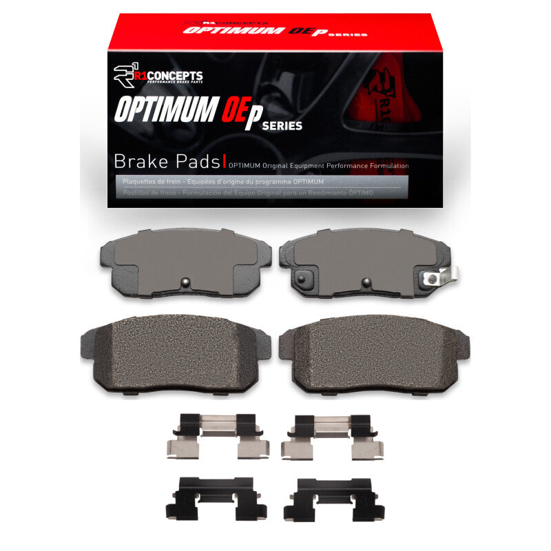 R1 04-11 Mazda RX-8 Rear Optimum OE Pads & Hardware Kit-Brake Pads - OE-Grocery Getter Performance