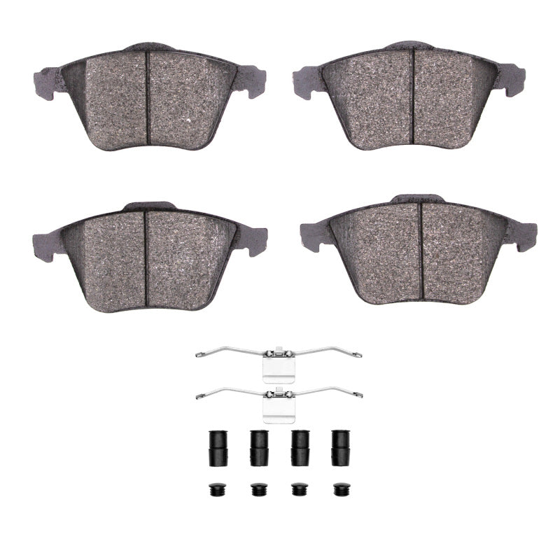 R1 04-13 Mazda 3 Front Semi Met Pads & Hardware Kit-Brake Pads - OE-Grocery Getter Performance