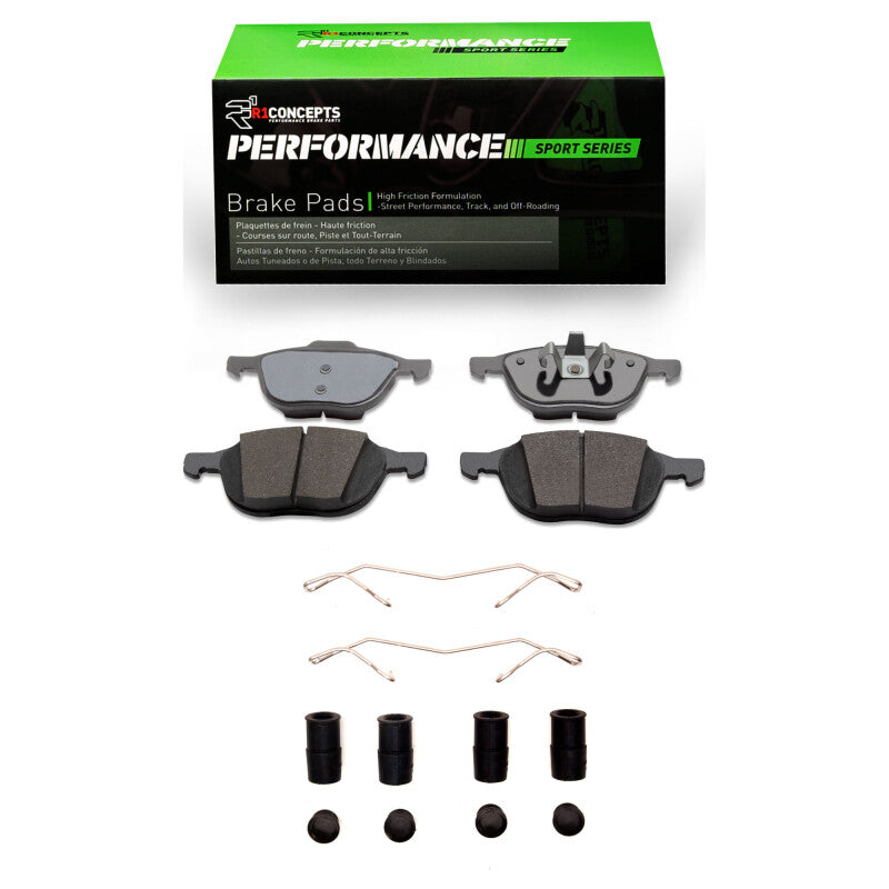 R1 04-22 Ford Escape Front Performance Sport Pads & Hardware Kit-Brake Pads - Performance-Grocery Getter Performance