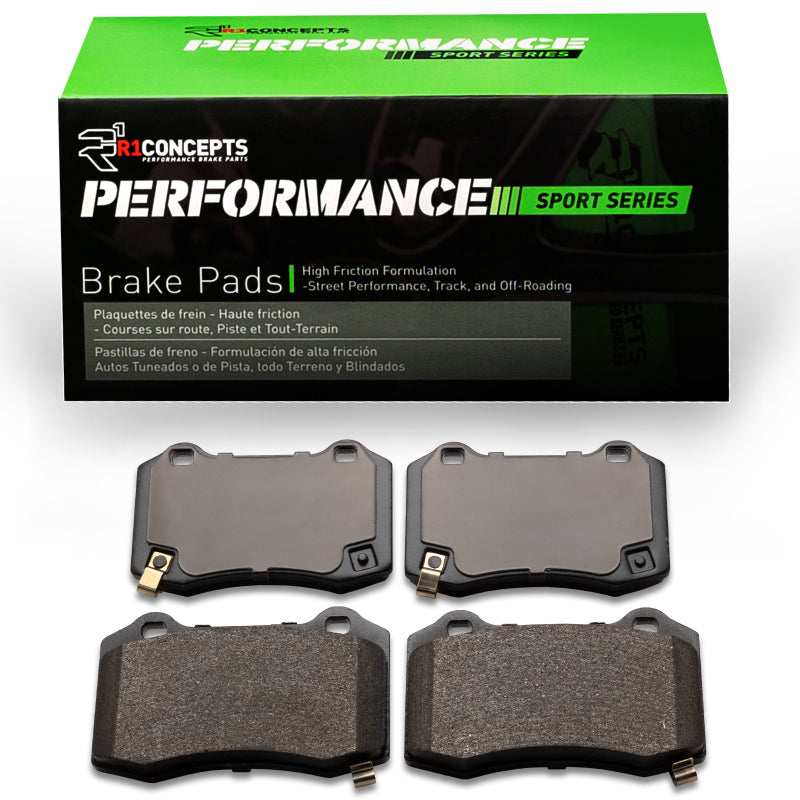 R1 04-26 Tesla Model S Rear Performance Sport Brake Pads-Brake Pads - Performance-Grocery Getter Performance
