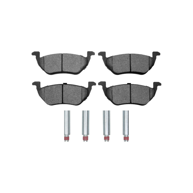 R1 05-08 Ford Escape Rear Semi Met Pads & Hardware Kit-Brake Pads - OE-Grocery Getter Performance