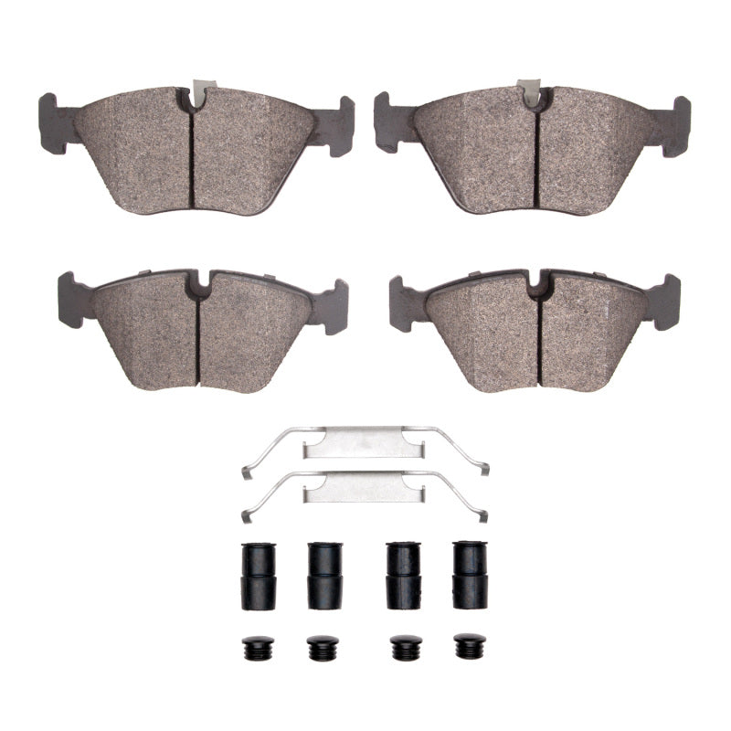 R1 06-08 BMW Z4 Front Semi Met Pads & Hardware Kit-Brake Pads - OE-Grocery Getter Performance