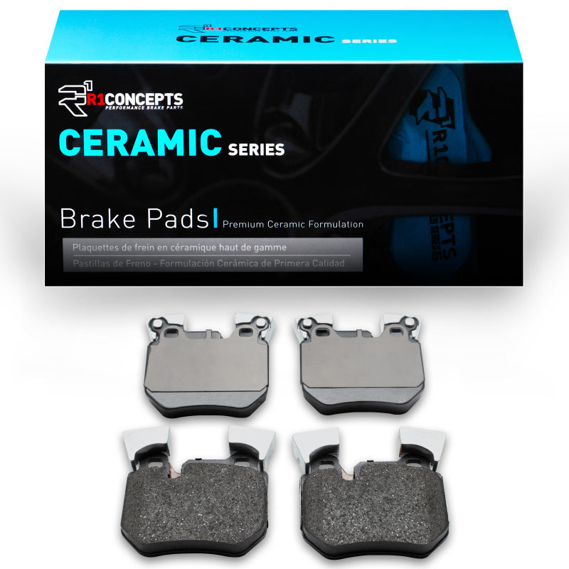 R1 06-13 BMW 328I Rear Ceramic Brake Pads-Brake Pads - OE-Grocery Getter Performance