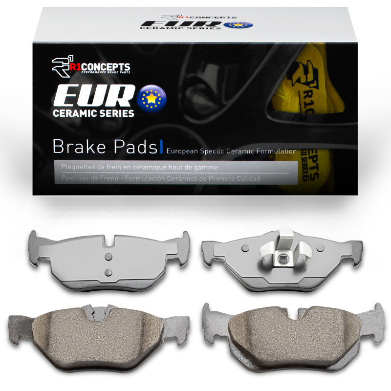 R1 06-15 BMW X1 Rear Euro Ceramic Brake Pads-Brake Pads - OE-Grocery Getter Performance