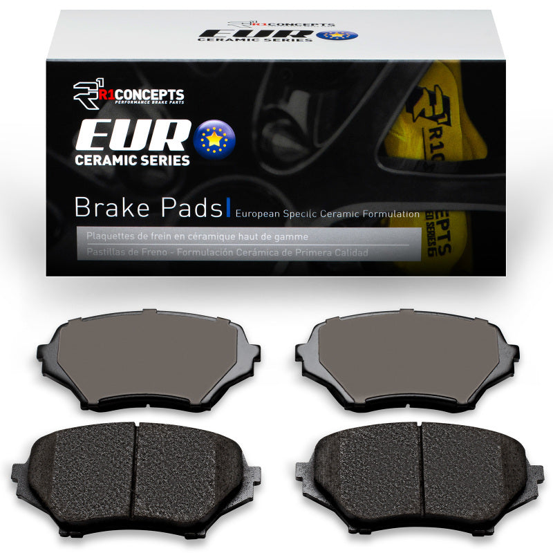R1 06-15 Mazda MX-5 Miata Front Euro Ceramic Brake Pads-Brake Pads - OE-Grocery Getter Performance