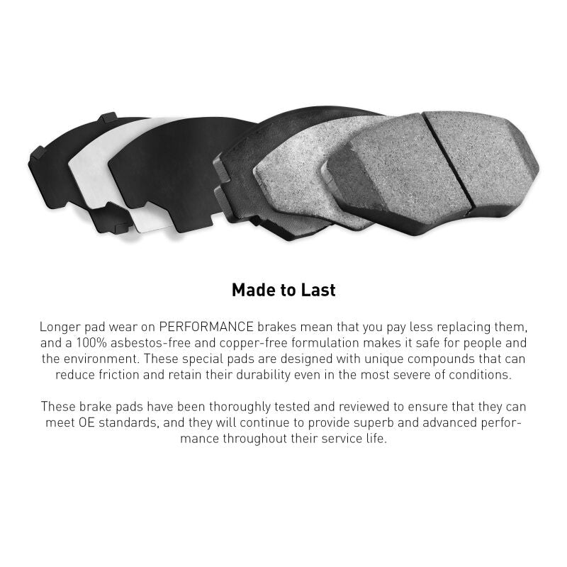 R1 06-15 Mazda MX-5 Miata Front Performance Sport Brake Pads-Brake Pads - Performance-Grocery Getter Performance