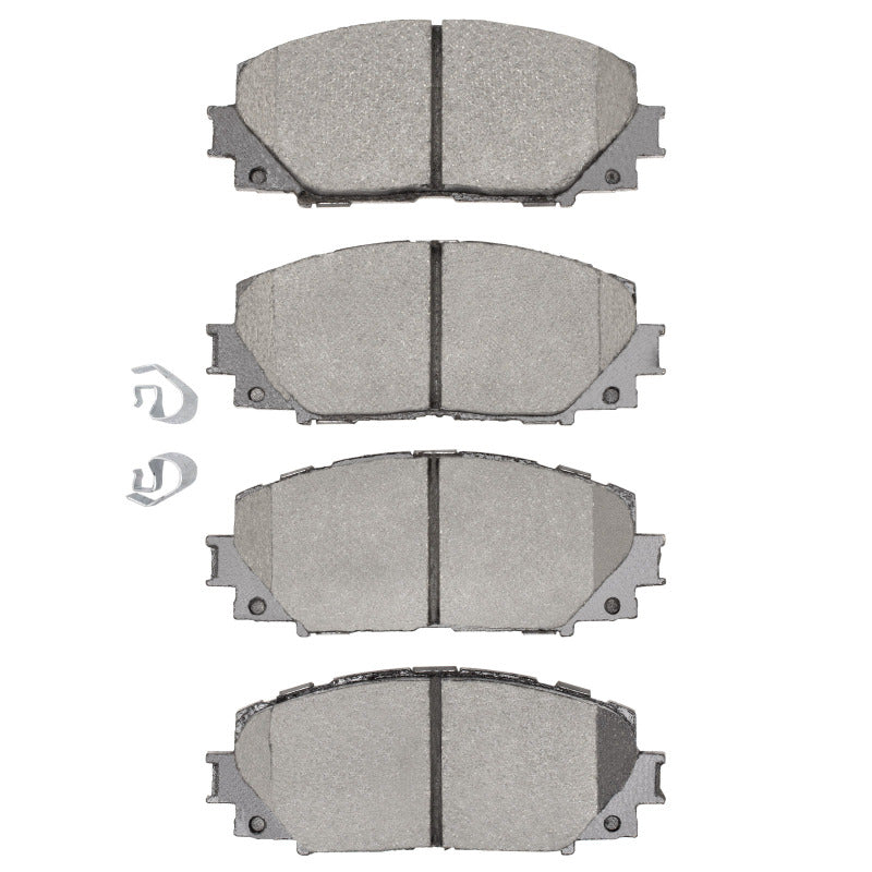 R1 06-19 Toyota Prius C Front Semi Met Brake Pads-Brake Pads - OE-Grocery Getter Performance
