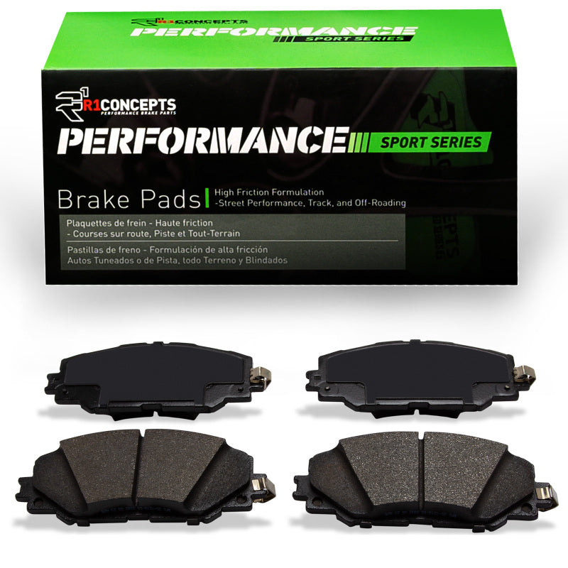R1 06-19 Toyota Rav4 Hybrid Front Performance Sport Brake Pads-Brake Pads - Performance-Grocery Getter Performance