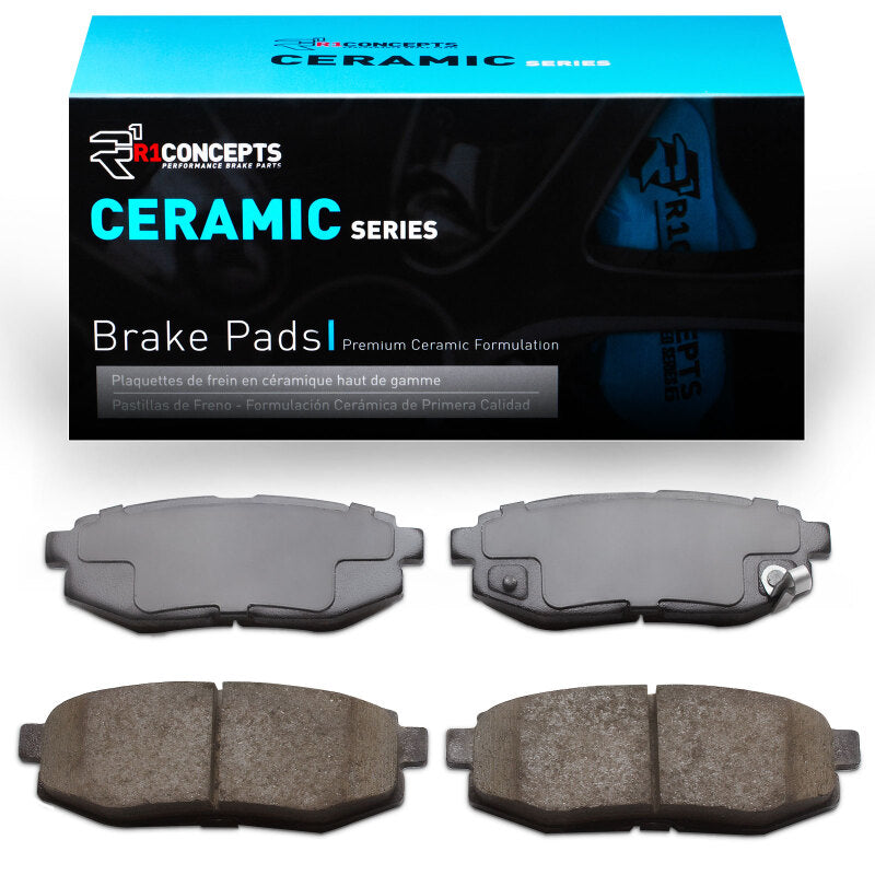 R1 06-25 Scion FR-S Rear R1 Ceramic Brake Pads-Brake Pads - OE-Grocery Getter Performance