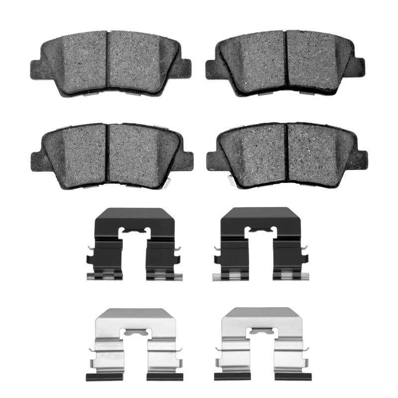 R1 07-13 Hyundai Azera Rear Optimum OE Pads & Hardware Kit-Brake Pads - OE-Grocery Getter Performance