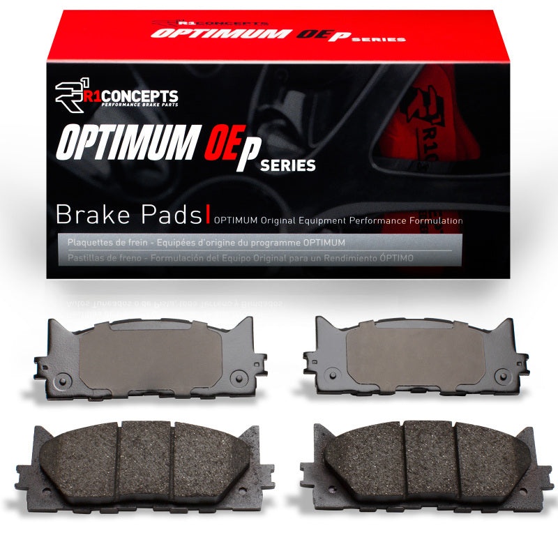 R1 07-18 Lexus ES300H Front R1 Optimum OE Brake Pads-Brake Pads - OE-Grocery Getter Performance