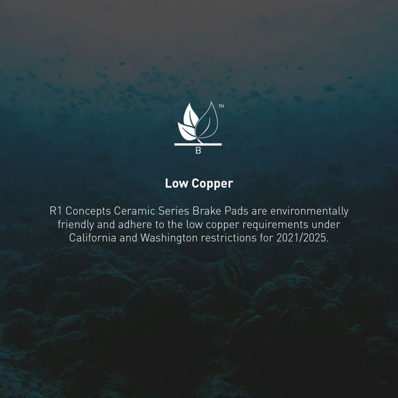 R1 07-19 BMW X4 Front R1 Ceramic Brake Pads-Brake Pads - OE-Grocery Getter Performance