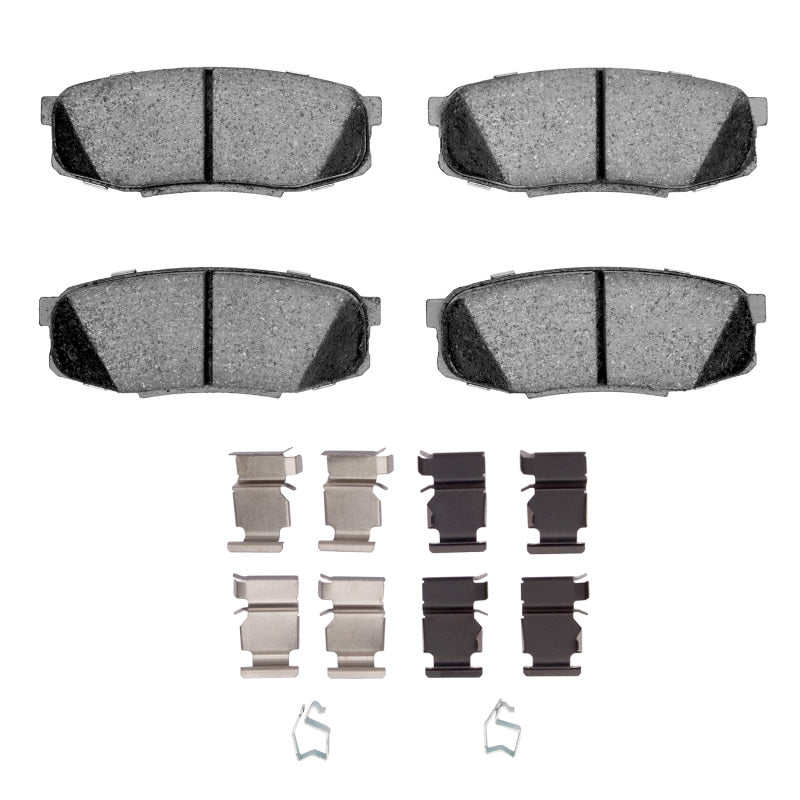 R1 07-22 Lexus LX570 Rear Semi Met Pads & Hardware Kit-Brake Pads - OE-Grocery Getter Performance