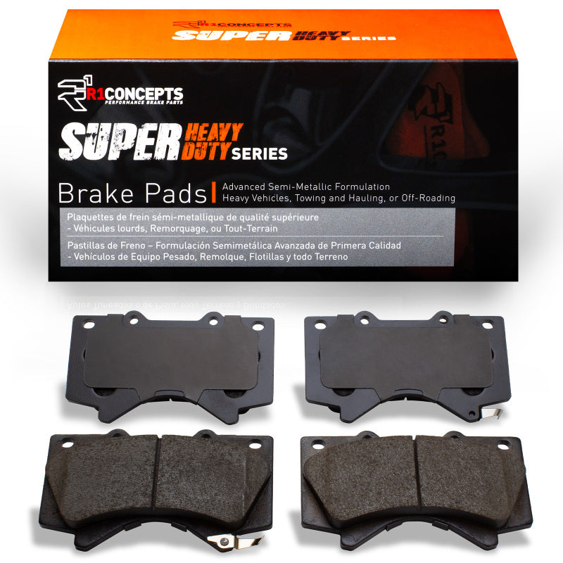 R1 07-22 Toyota Sequoia Front Super Duty Brake Pads-Brake Pads - Performance-Grocery Getter Performance