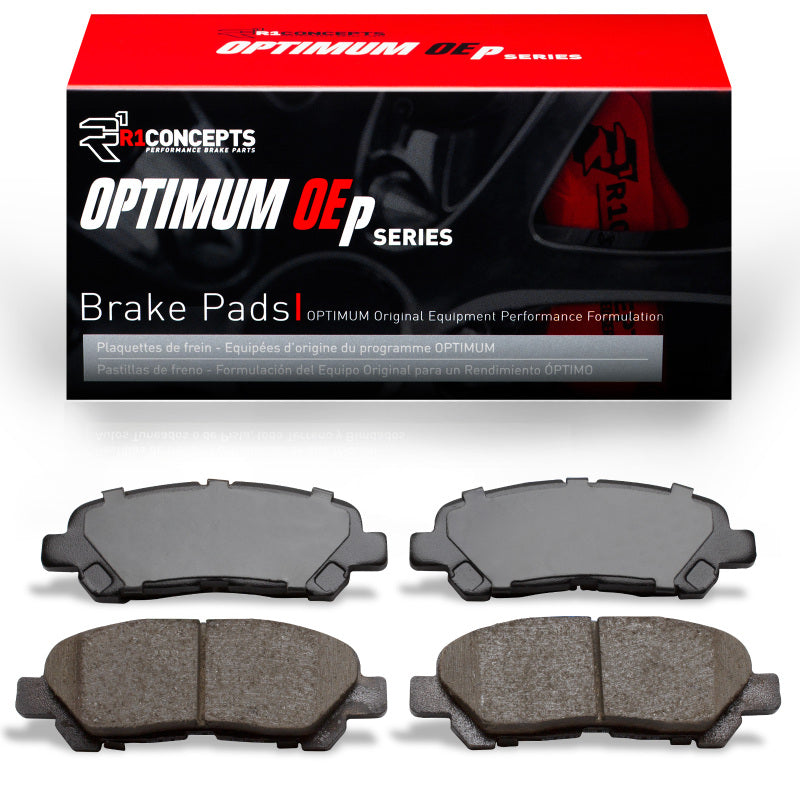 R1 08-13 Toyota Highlander Rear R1 Optimum OE Brake Pads-Brake Pads - OE-Grocery Getter Performance
