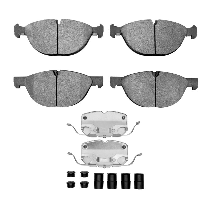 R1 08-19 BMW X6 Front Semi Met Pads & Hardware Kit-Brake Pads - OE-Grocery Getter Performance