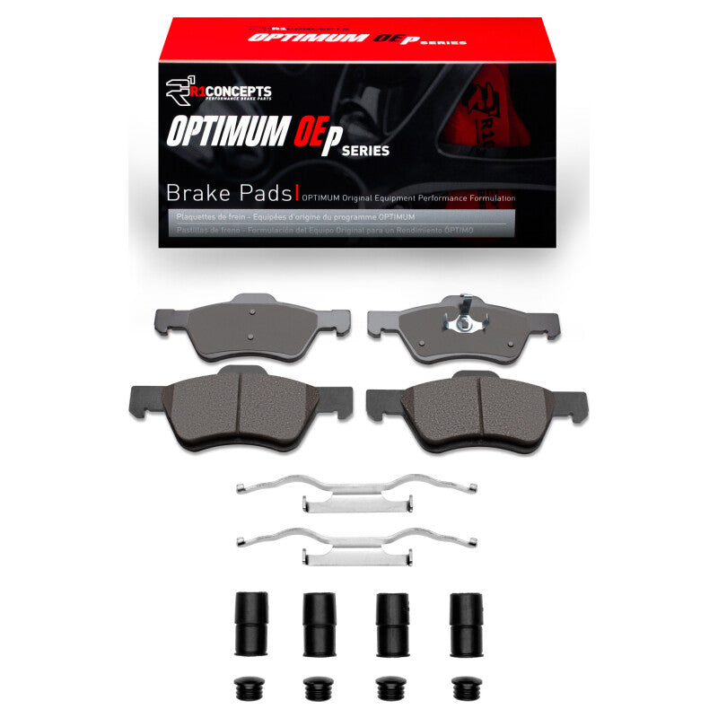 R1 09-12 Ford Escape Front Optimum OE Pads & Hardware Kit-Brake Pads - OE-Grocery Getter Performance