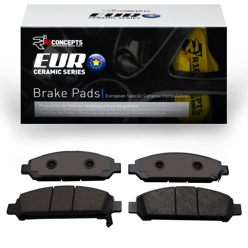 R1 09-15 Toyota Venza Front Euro Ceramic Brake Pads-Brake Pads - OE-Grocery Getter Performance